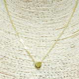 84132, HEART N ARROW NECKLACE *STAINLESS STEEL