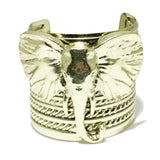 84324, ELEPHANT METAL CUFF BRACELET