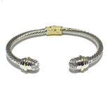 84403, PAVE DESIGNER INSPIRED CUFF BRACELET