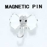 84420, ELEPHANT MAGNETIC PIN 1" X 1.5"