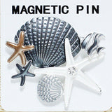 84423, SEA LIFE MAGNETIC PIN 2" X 2"