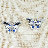 84427, BUTTERFLY STONE EARRING