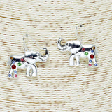 84430, ELEPHANT STONE EARRING