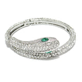 84468, SNAKE CRYSTAL RHINESTONE BRACELET