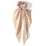 84535, POLKA DOT PONYTAIL HAIR SCARF