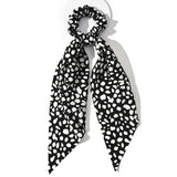 84536, LEOPARD PONYTAIL HAIR SCARF