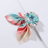 84537, TIE-DYE SCARF SCRUNCHIE