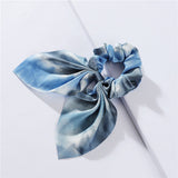 84537, TIE-DYE SCARF SCRUNCHIE