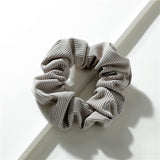 84540, SOLID LINED SCRUNCHIE