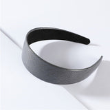84541, FAUX LEATHER SNAKESKIN HAIR BAND