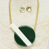 84580, COLOR COATED MAGNETIC CLOSE NECKLACE