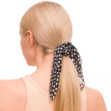 84685, LEOPARD HAIR SCARF SCRUNCHIE