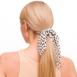 84685, LEOPARD HAIR SCARF SCRUNCHIE