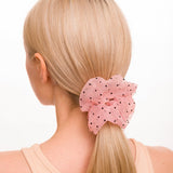 84686, POLKA DOTS PRINTED SCRUNCHIE