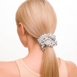 84688, LEOPARD PRINTED SCRUNCHIE