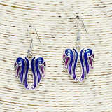 84817, EPOXY ANGEL WINGS EARRING