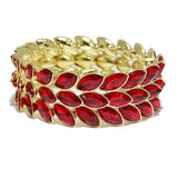 84918, RHINESTONE STRETCH BRACELET