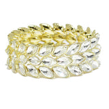 84918, RHINESTONE STRETCH BRACELET