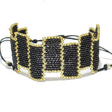 84934, SEED BEAD ADJUSTABLE BRACELET