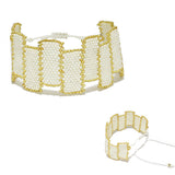 84934, SEED BEAD ADJUSTABLE BRACELET