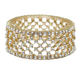 84991, RHINESTONE STRETCH BRACELET