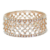 84991, RHINESTONE STRETCH BRACELET