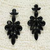 85374, CRYSTAL RHINESTONE EARRING