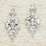 85374, CRYSTAL RHINESTONE EARRING