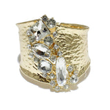 85380, RHINESTONE W/ METAL BRACELET