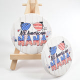 85519, "ALL AMERICAN NANA" CAR COASTER