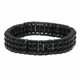 85590, CRYSTAL RHINESTONE STRETCH BRACELET