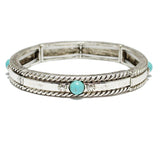 85775, WESTERN BALL BEAD STRETCH BRACELET