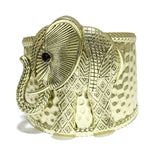 85859, ELEPHANT METAL CUFF BRACELET