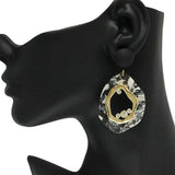 85901, CELLULOSE ACETATE FASHION EARRING