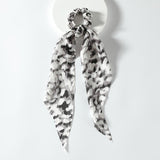 85911, ANIMAL PRINT PONYTAIL HAIR SCARF