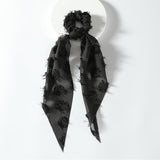 85912, BOHEMIAN PONYTAIL HAIR SCARF