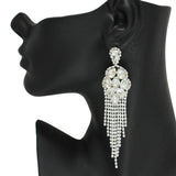 85978, PAVE RHINESTONE EARRING