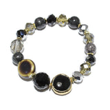 86071, SEMI PRECIOUS STONE BEAD STRETCH BRACELET