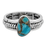 86118, SEMI PRECIOUS STONE STRETCH BRACELET