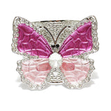 86181, EPOXY BUTTERFLY CUFF BRACELET