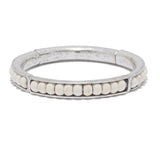 86238, TURQUOISE STONE BEAD STRETCH BRACELET