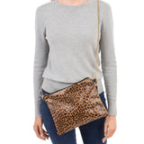 86587, LEOPARD PRINT CROSS BODY BAG