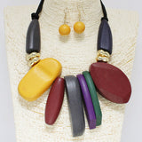 86649, FASHION WOODEN NECKLACE