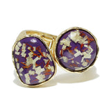 86833, GEOMETRIC CELLULOID ACETATE BANGLE BRACELET