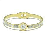 86929, ROMAN NUMERAL ROUND STAINLESS STEEL BRACELET