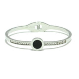 86931, ROMAN NUMERAL ROUND STAINLESS STEEL BRACELET