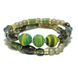 87104, HANDMADE MIX BALL BEADED STRETCH BRACELET SET