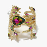 87165, OPEN CUFF CHUNKY BRACELET