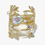 87165, OPEN CUFF CHUNKY BRACELET