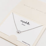 87265, DAINTY BABY ELEPHANT PENDANT NECKLACE